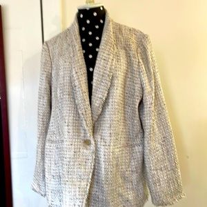 NWT Ann Taylor Tweed Jacket Size 18